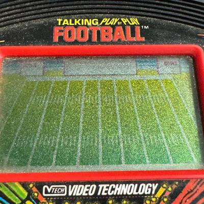 1987 V Tech Talking football hand held video game