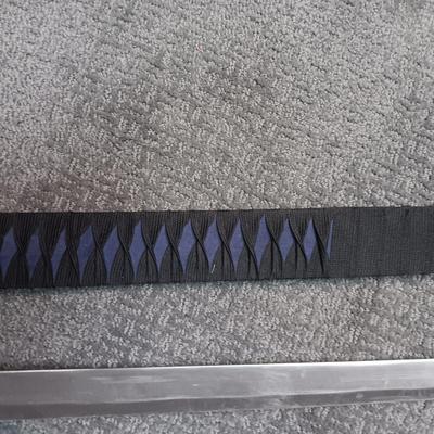 PAKISTAN SWORD W/WOODEN HANDLE AND NYLON SHEATH