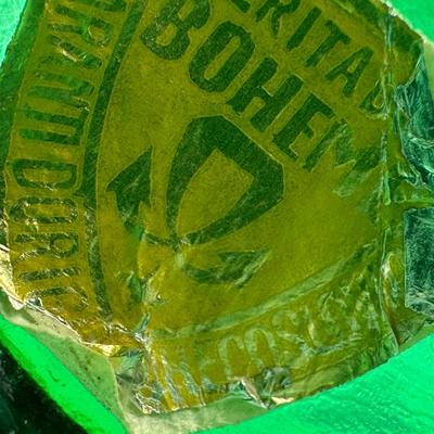 Bohemian Barolac Seahorse and Fish Ocean Vases - Set of (2)