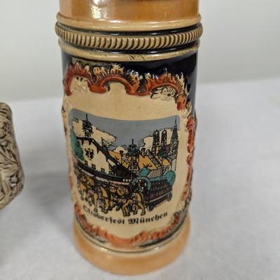 Antique Beer Steins
