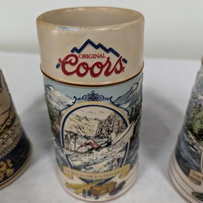 Coors Beer Steins