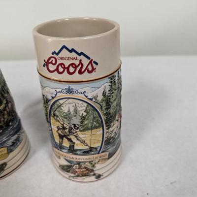 Coors Beer Steins
