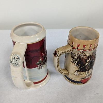 Budweiser Beer Steins