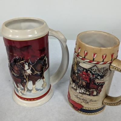 Budweiser Beer Steins
