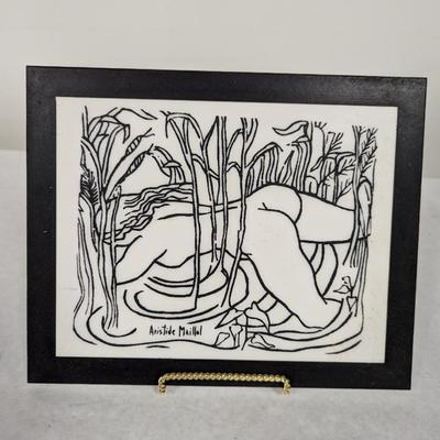 Modern Classic Art #143 Daphnis And Chloe Aristide Maillol