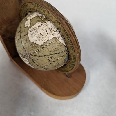 Vintage Globe Bookends