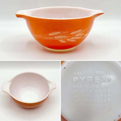 PYREX ~ Autumn Harvest ~ Three (3) Piece Mixing Bowls