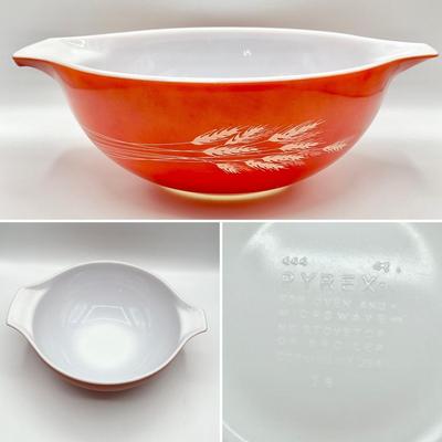 PYREX ~ Autumn Harvest ~ Three (3) Piece Mixing Bowls