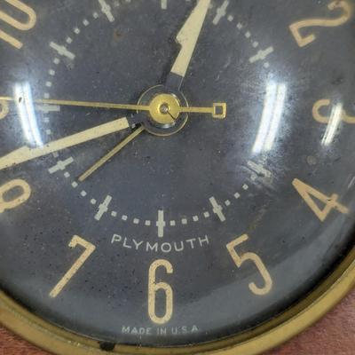 Plymouth Desk Clock