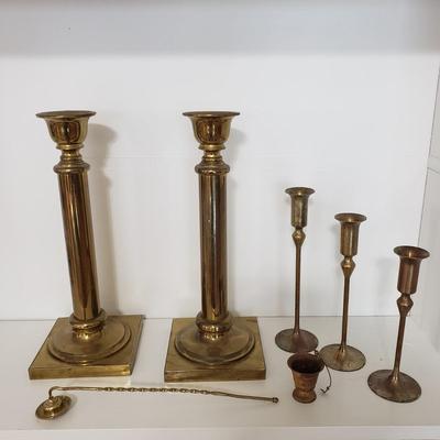 Brass Candlesticks and More (DR-KD)