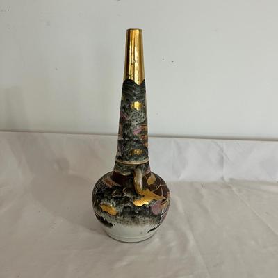 Double Handled Satsuma Style Vase (GBC-MG)