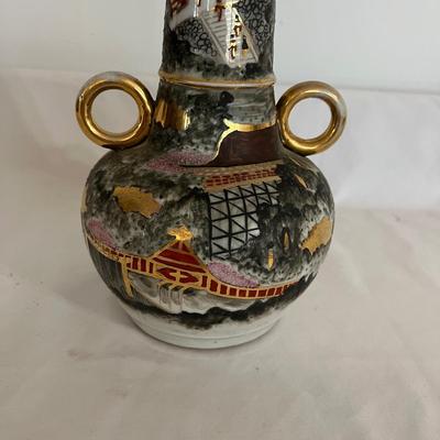 Double Handled Satsuma Style Vase (GBC-MG)