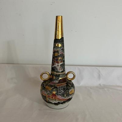 Double Handled Satsuma Style Vase (GBC-MG)