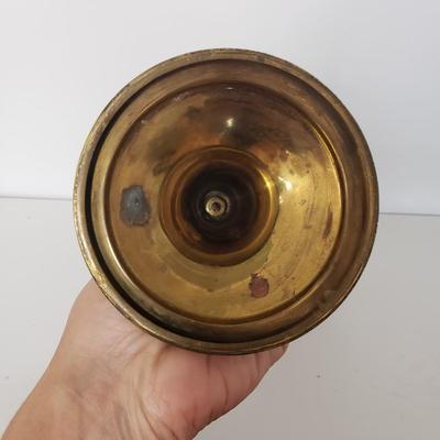 Brass and Wood Inlaid Monogrammed Chalice (GBC-KD)