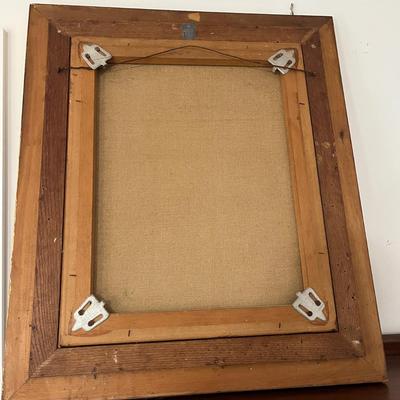 Vintage Portrait In Gold Frame (GB-MG)