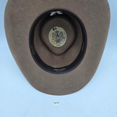 Akubra SNOWY RIVER Westen Hat