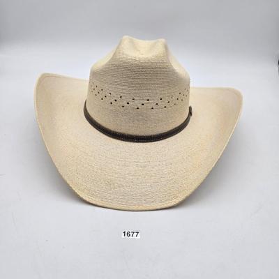 Atwood Western Hat size 7 5/8