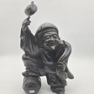 Vintage Japanese Bronze Diakoku Statue