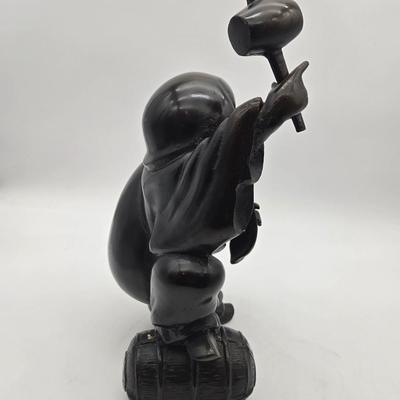 Vintage Japanese Bronze Diakoku Statue