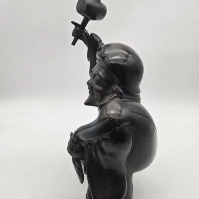 Vintage Japanese Bronze Diakoku Statue