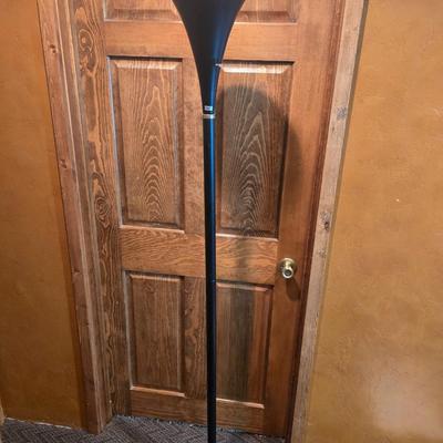 Black stand lamp