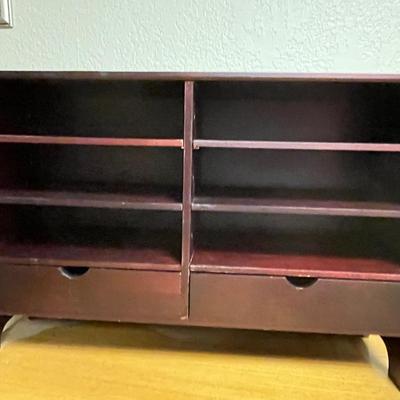 Desk organizer/topper