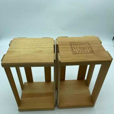 2-vintage Napa Valley cd crates