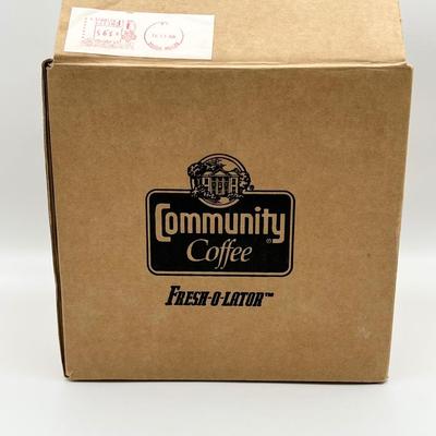 COMMUNITY COFFEE ~ Fresh-O-Lator