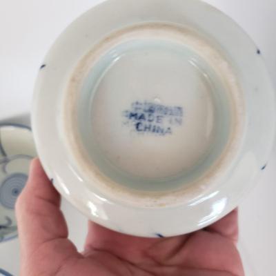 Chinese Blue Koi Fish Bowls (GBC-KD)