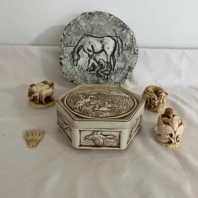 Shapes of Clay by Stan Langtwait Mt. Saint Helens Ash Art & More (GB-MG)