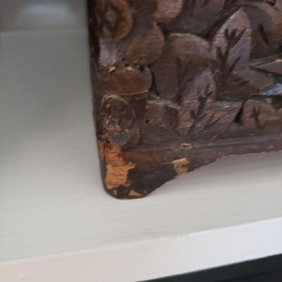 Floral Carved Wooden Boxes (GBC-KD)