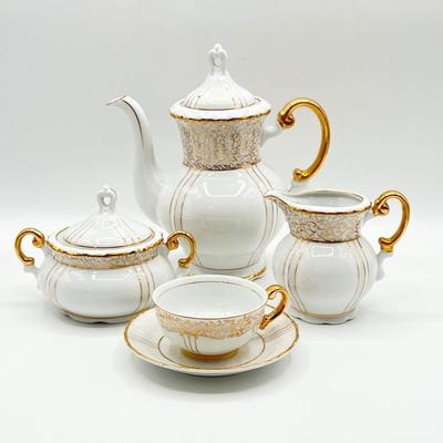 SEYEI ~ Fifteen (15) Piece Porcelain Tea Set