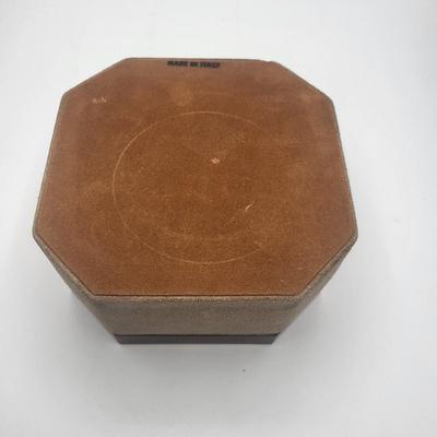 Men's Suede Italy Jewelry Box & Buckle Collection Camaro