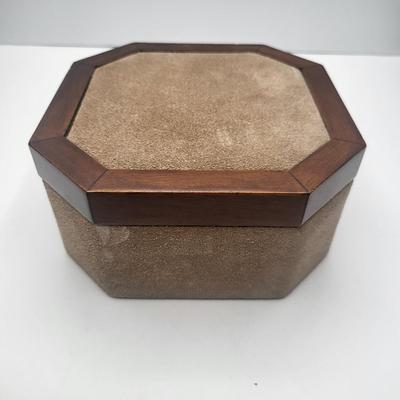 Men's Suede Italy Jewelry Box & Buckle Collection Camaro