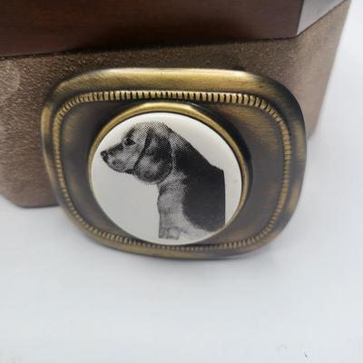 Men's Suede Italy Jewelry Box & Buckle Collection Camaro