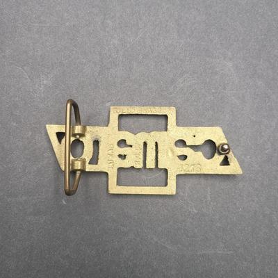 Men's Suede Italy Jewelry Box & Buckle Collection Camaro