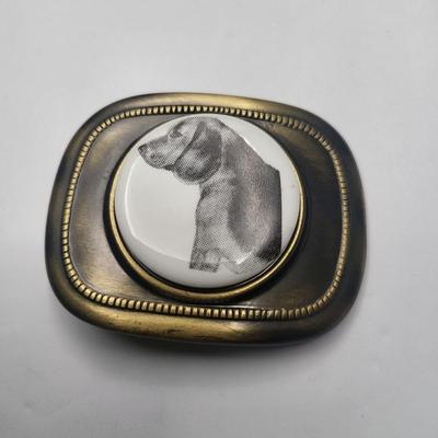 Men's Suede Italy Jewelry Box & Buckle Collection Camaro