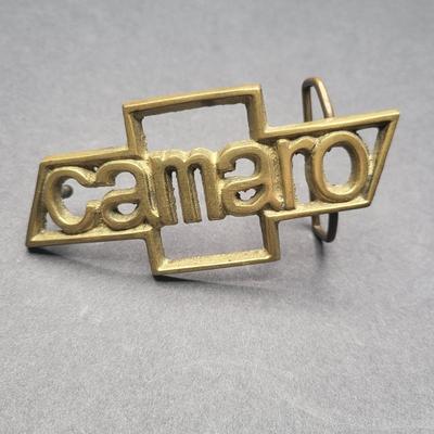 Men's Suede Italy Jewelry Box & Buckle Collection Camaro