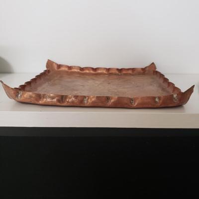 Metal Tin Made in West Germany, Copper Trays and More (GBC-KD)