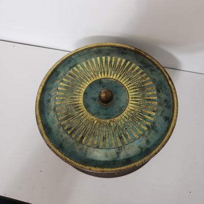Metal Tin Made in West Germany, Copper Trays and More (GBC-KD)
