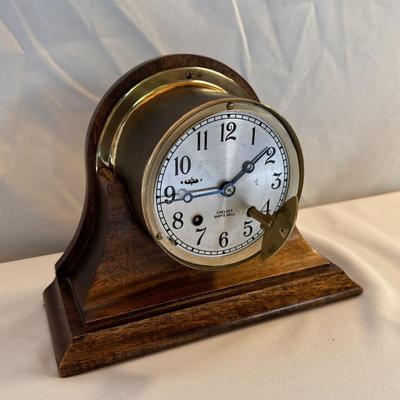Vintage Chelsea Ship’s Bell Clock (LR-DZ)