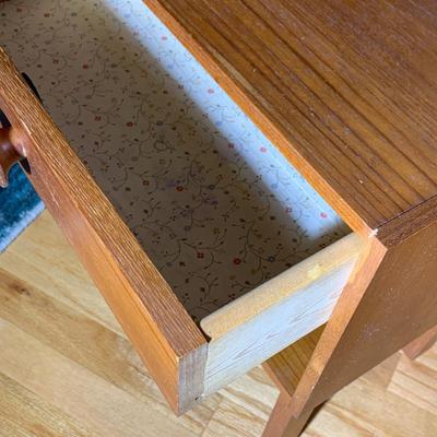 MCM Teak Night Stand End Table