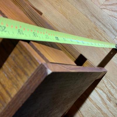 MCM Teak Night Stand End Table