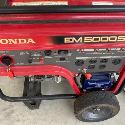 Honda Generator EM 5000S w/Cover