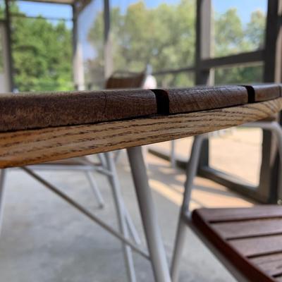 Mid Century Danish Modern Teak Patio Set