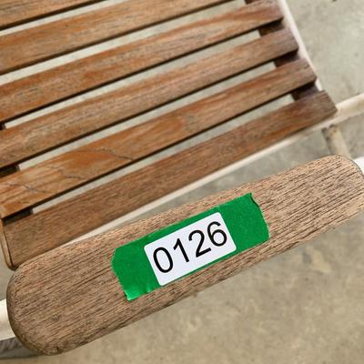 Mid Century Danish Modern Teak Patio Set