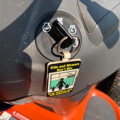Husqvarna YTH 1846 Lawn Tractor & Dumping Utility Cart 18.5 HP 46" Deck Intek 540cc RUNS GREAT!