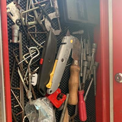 Craftsman Stacking Tool Box w/ misc. contents