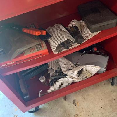 Craftsman Stacking Tool Box w/ misc. contents