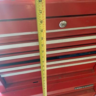 Craftsman Stacking Tool Box w/ misc. contents